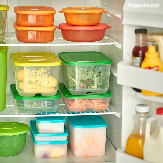 alimentos guardados em tapauer na geladeira